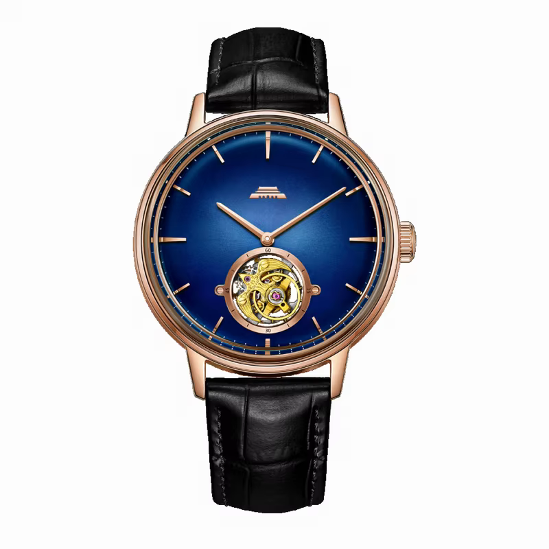 Beijing 60th Anniversary Special Color Edition 43mm mechanical watch luxury fashion casual men leather classic watch automatic