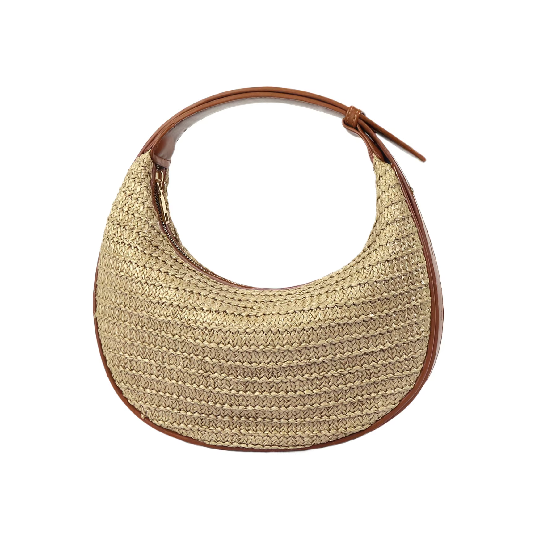 New Women Crescent Bag Shoulder Handbag Crossbody Underarm Bag Stylish Top Handle Purse