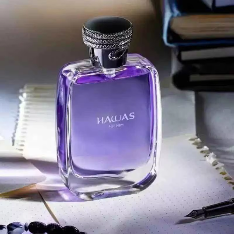Hawas men's cologne - light essence spray 100ml (100ml), high-grade Arab perfume