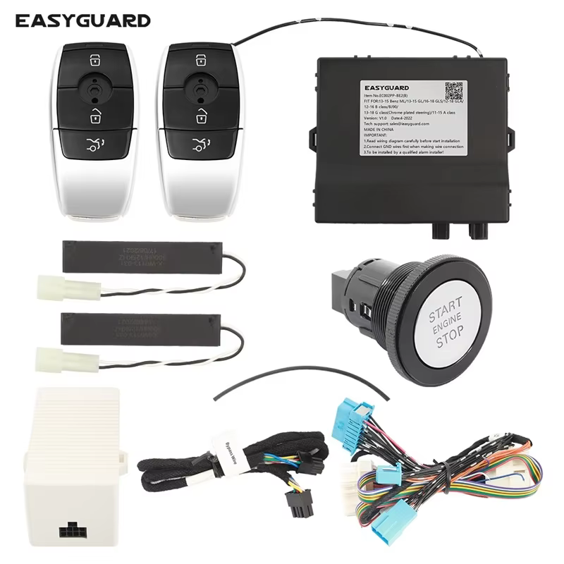 EASYGUARD PKE remote starter keyless go system Fit For Benz 06-11 ML 06-08 GL 07-17 R class 06-13 S class With key start