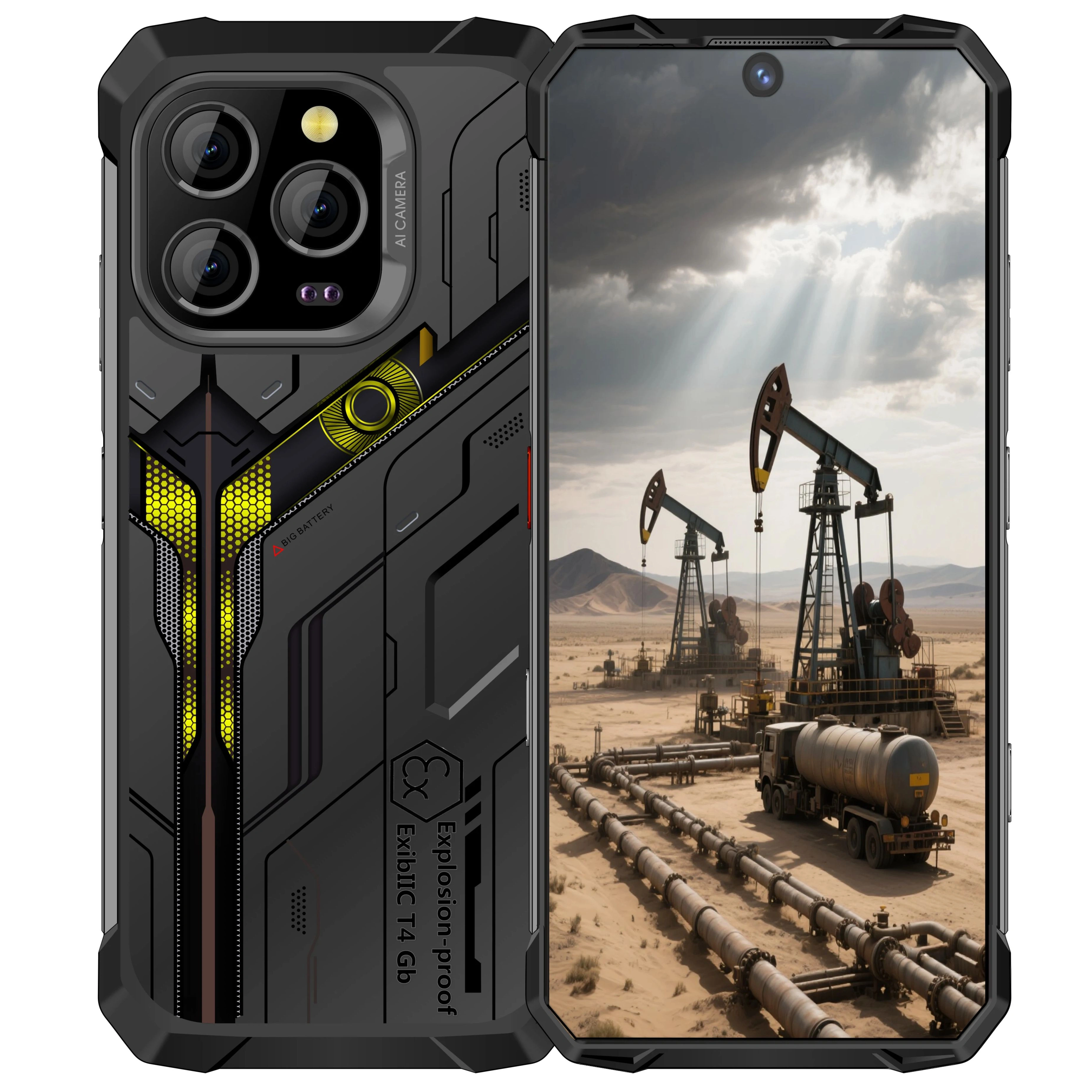 Explosion-Proof Phone Night vision Rugged Phone Android 14 33W 32MP+68MP NFC Waterproof Smartphone Global